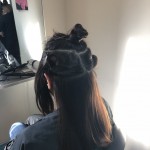 hair separation for curling wand